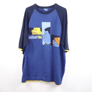 Vtg FUBU Mens 2XL Fat Albert Short Sleeve Sweater